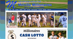 Desktop Screenshot of millionairesbaseball.com